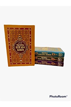 Tecvitli Kuranı Kerim Rahle Boy 21-28 Cm Iri Yazılı Kolay Okunur