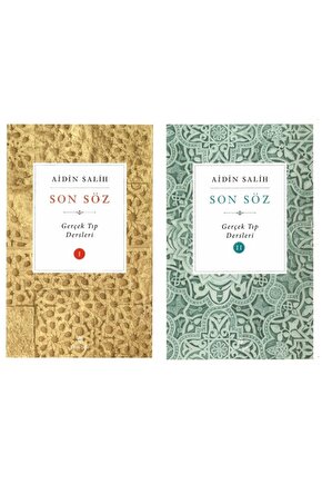 Sonsöz 1- Son Söz 2 Iki Kitap Aidin Salih Gerçek Tıp