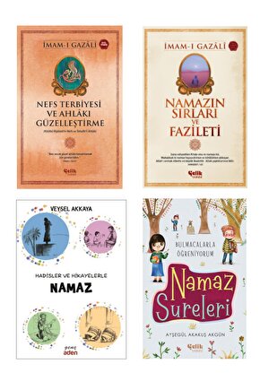Nefs Terbiyesi-namazın Sırları Ve Fazileti-hadisler Ve Hikayelerle Namaz-namaz Sureleri 4lü Set