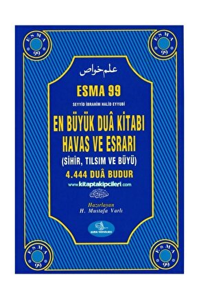 Esma 99 En Büyük Dua Kitabı Havas Ve Esrarı