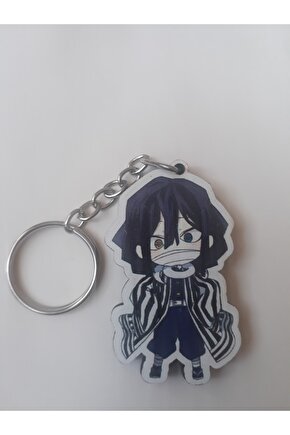 Obanai Iguro Ahşap Anahtarlık