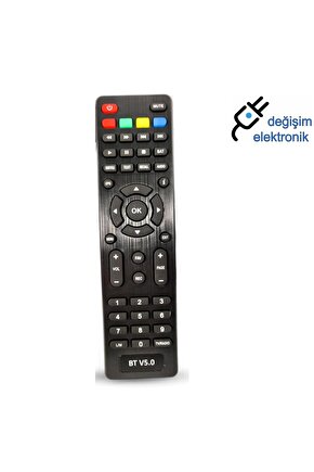 Moonstar Dsr-6500 Hd Siyah İnci Uydu Bluetooth Kumandası