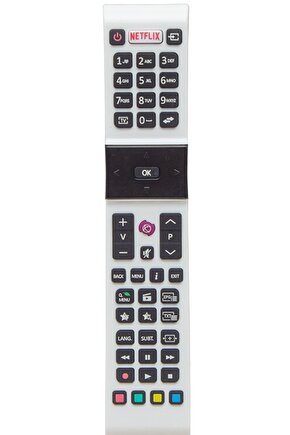 Rca49130 Beyaz Netflix Tuşlu Lcd Led Tv Kumandası