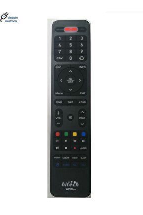 Hitech Ufo+plus Hd Uydu Orjinal Kumandası