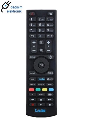 Tivibu Irtedo Hd Uydu Orjinal Kumandası