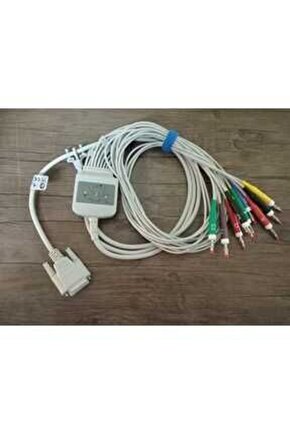 Lead) - (Nihon Kohden,Bionet,Plusmed,Firstmed,Medwelt Uyumlu)Ekg Kablosu (10