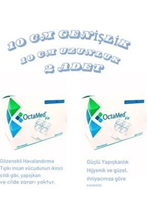 Esnek Flaster 10m X 10 cm 2 Adet Hipoalerjenik (fix)