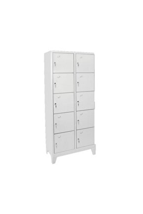 10 Gözlü Öğretmen Dolabı | Kullanışlı, Sağlam ve Şık