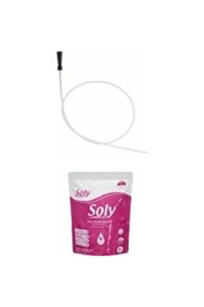 Aspırasyon Sonda No:10 50 Adet + Soly Hasta Saç Yıkama Bonesi Set