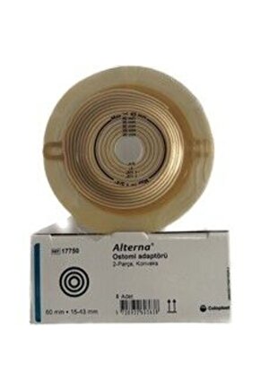 Ostomi Taban Plakası Konveks 5li Kutu - Sadece Adaptör