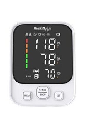 Dijital AXD-809 Türkçe Konuşan LED Ekran Koldan Tansiyon Aleti Kol