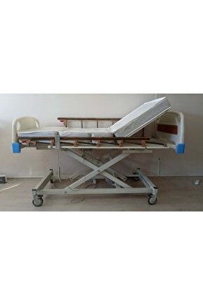 3 Motorlu Abs Tabanca Hasta Karyolası + 4 Parçalı Yatak