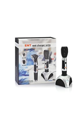Honsun Şarjlı Masa Tipi Oftalmoskop Set