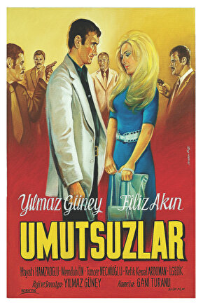 Umutsuzlar (1971) ( İbrahim ENEZ ) Koleksiyonu ( Lisanslı Ürün ) Posteri