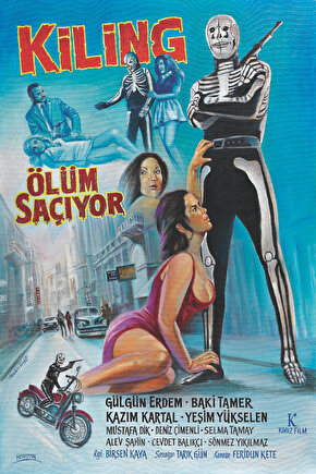 Killing Ölüm Saçıyor (1971) ( İbrahim ENEZ ) Koleksiyonu ( Lisanslı Ürün ) Posteri