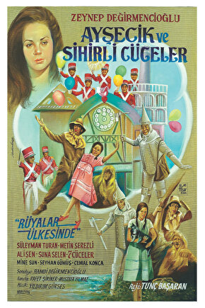 Ayşecik ve Sihirli Cüceler Rüyalar Ülkesinde (1971) ( İbrahim ENEZ ) ( Lisanslı Ürün ) Posteri