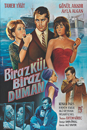 Biraz Kül Biraz Duman (1966) ( İbrahim ENEZ ) Koleksiyonu ( Lisanslı Ürün ) Posteri