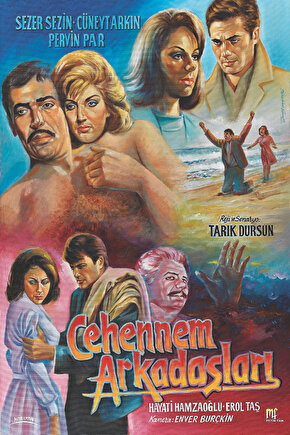 Cehennem Arkadaşları (1964) ( İbrahim ENEZ ) Koleksiyonu ( Lisanslı Ürün ) Posteri