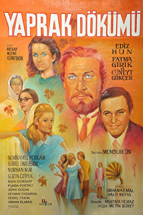 Yaprak Dökümü (1967) ( İbrahim ENEZ ) Koleksiyonu ( Lisanslı Ürün ) Posteri