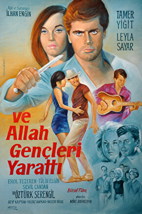 Ve Allah Gençleri Yarattı (1964) ( İbrahim ENEZ ) Koleksiyonu ( Lisanslı Ürün ) Posteri