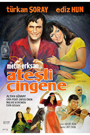 Ateşli Çingene (1969) ( İbrahim ENEZ ) Koleksiyonu ( Lisanslı Ürün ) Posteri