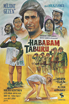 Hababam Taburu (1975) ( İbrahim ENEZ ) Koleksiyonu ( Lisanslı Ürün ) Posteri