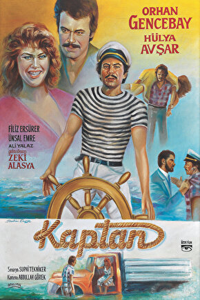 Kaptan (1984) ( İbrahim ENEZ ) Koleksiyonu ( Lisanslı Ürün ) Posteri