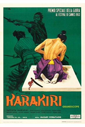 Harakiri (1962) 007 AFİŞ - POSTER
