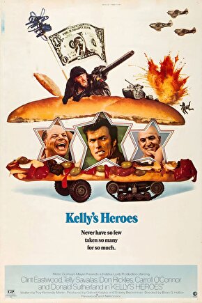 Kellys Heroes (1970) 004 AFİŞ - POSTER