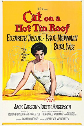 Cat on a Hot Tin Roof (1958) 001 AFİŞ - POSTER