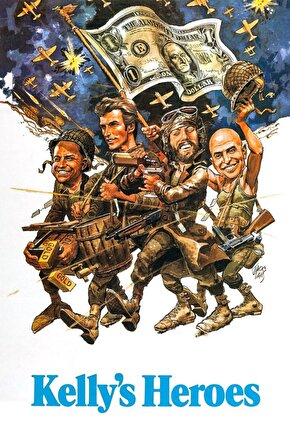 Kellys Heroes (1970) 001 AFİŞ - POSTER