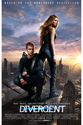 Divergent (2014) 1 ( FOLYO ) - AFİŞ - POSTER-2495