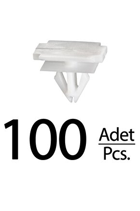 Opel Mokka Crossland Cadillac Chevrolet Buick GMC için Çamurluk Klips- 100 Adet