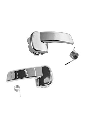 Nissan Qashqai J10,JJ10 için Krom İç Kapı Kolu-Sağ-Sol-SET