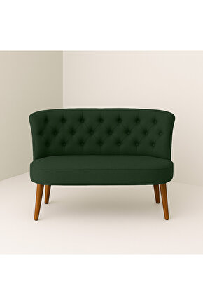 İkili Koltuk Yeşil - Çay Seti Koltuk