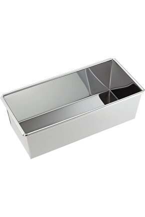 Narkalıp Paslanmaz Çelik Baton Ekmek Ve Kek Kalıbı 25cm