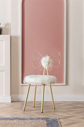 Kelebek Sandalye Peluş Sandalye Şık Tasarım