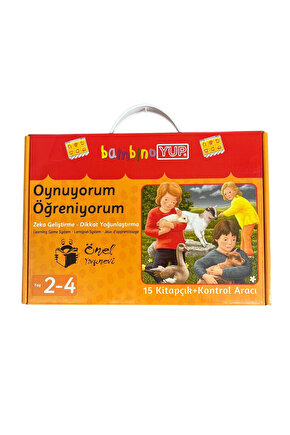 BambinoYUP 2-4 Yaş Zeka ve Dikkat Seti ( 15 Kitap + 1 Kontrol Kutusu)