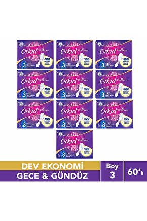 Platinum Anne Kız Hijyenik Ped Paketi Gece & Gündüz 60lı Dev Ekonomik Paket