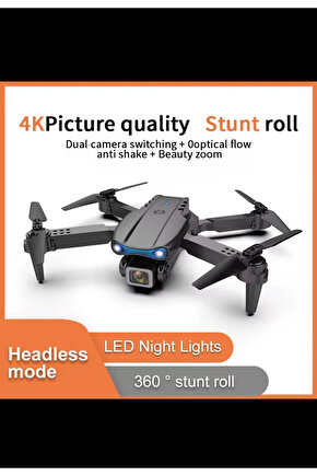 Engel Sensörlü Fpv Android Ios Uyumlu Katlanabilir Taşıma Çantalı Kameralı Drone (2 Bataryalı Set)