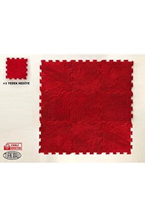 Ses ve Isı Yalıtımlı Tokyo Peluş Yapboz Halı | 9 + 1 Adet | 1 M2 | Puzzle Halı