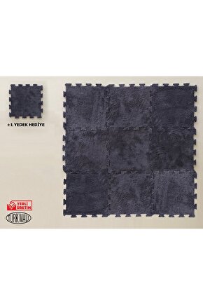 Ses ve Isı Yalıtımlı Tokyo Peluş Yapboz Halı | 9 + 1 Adet | 1 M2 | Puzzle Halı