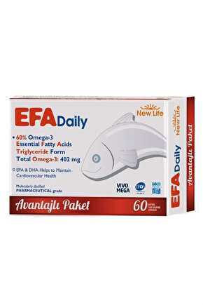 Efa Daily 60 Kapsül