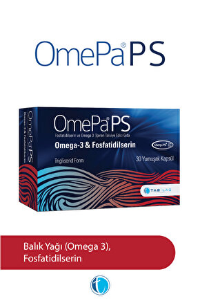 PS 30 Yumuşak Kapsül Fosfatidilserin Omega 3 Balık Yağı