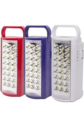 24 Büyük Ledli 80 Saat Yanan Powerbank Özellikli Akülü Led Işıldak - Lisinya