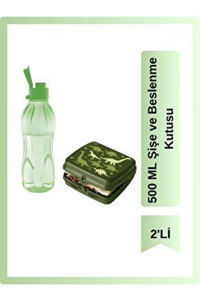500 ML Eco Şişe ve Beslenme Kutusu