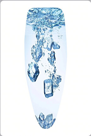 Luxury Blue Ice Ütü Masası Kılıfı Bezi Örtüsü (50X135CM) (ironing board cover)