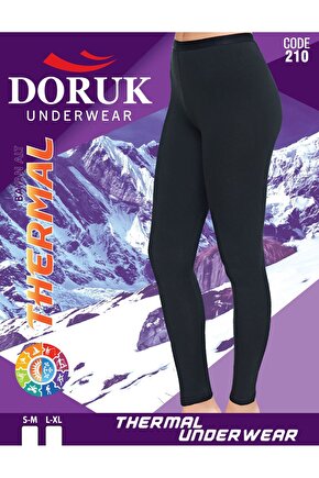 210 Doruk Kadın Termal Tayt Siyah