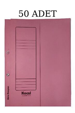 Kapsüllü Yarım Kapak Dosya 50 Adet – Belgelerinizi Güvende Tutun