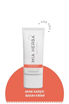 Akne Karşıtı Bakım Kremi 50ml